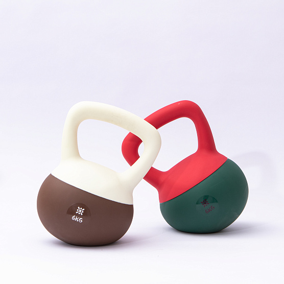 Гиря мягкая Bloom 2кг LB7012/02/RD красный-зеленый фото5