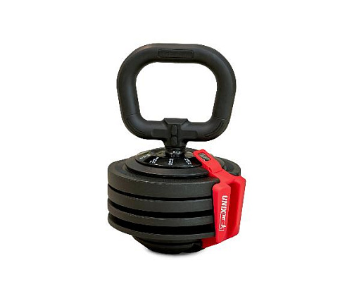 Штанга регулируемая Unix Fit многофункциональная 3 в 1 (24 кг)
