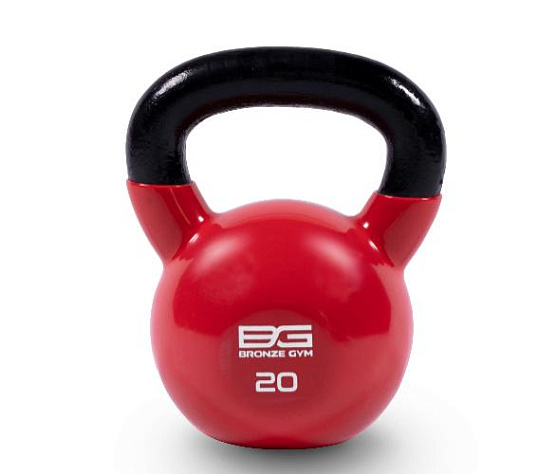 Гиря Bronze Gym Гиря в ПВХ 20 кг BGKBV20
