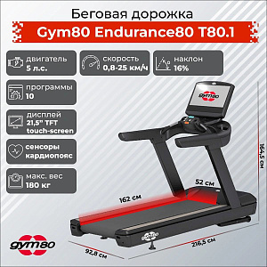 Купить Беговая дорожка Gym80 Endurance80 T80.1 в Москве