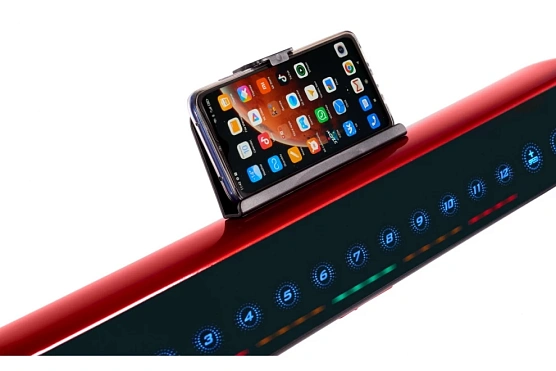 Беговая дорожка Titanium Slimtech C10 (красная) фото11
