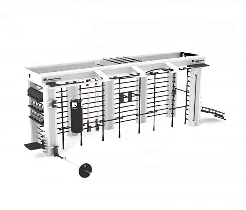 Купить Настенный комплекс на 15 станций Queenax By Precor WALL SOLUTION 3D 7 m в Москве