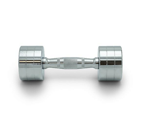 Гантель круглая хромированная Unix Fit PRO 5 кг / шт.
