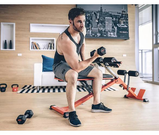 Скамья для пресса и разгибания спины UFC фото5