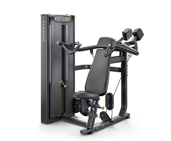 Грузоблочный тренажер на верхнюю часть тела Matrix Fitness VERSA VS-S23H Жим от плеч