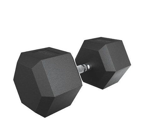 Гантель гексагональная обрезиненная Unix Fit 47,5 кг / шт.