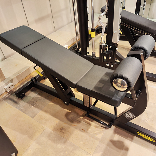 Скамья с отрицательным наклоном на пресс Technogym Pure Strength Adjustable Decline/Ab Crunch (витринный образец)