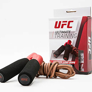 Купить UFC Скакалка кожаная в Москве