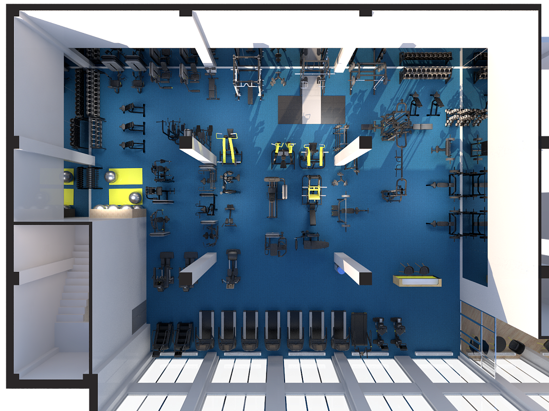 Коммерческий тренажерный зал