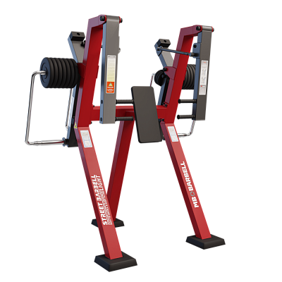 Жим от груди с конвергенцией в положении стоя с изменяемой нагрузкой MB Barbell StreetBarbell MB 7.52E
