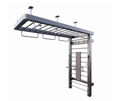 Шведская стенка Desire ECO PLUS SKY (с рукоходом, эспандерами, брусьями и скамьей) Купить Шведская стенка Desire ECO PLUS SKY (с рукоходом, эспандерами, брусьями и скамьей) в Москве