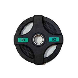 Купить Original FitTools Штанга олимпийская 128 кг (диски с двумя хватами, хромированный гриф) в Москве