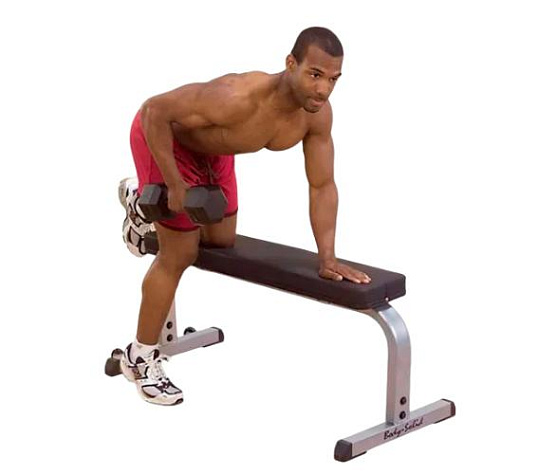 Body Solid GFB-350 ГОРИЗОНТАЛЬНАЯ СКАМЬЯ