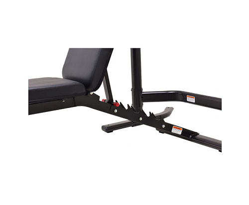 Многофункциональная силовая скамья со стойками под штангу Smith Fitness Excellence WB270