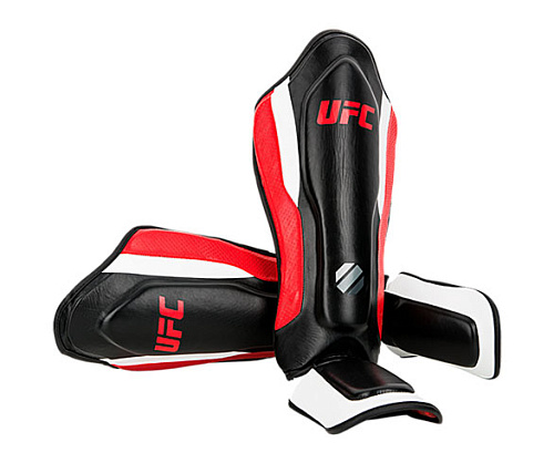 Защита голени с защитой подъема стопы UFC черная L/XL Купить Защита голени с защитой подъема стопы UFC черная L/XL в Москве