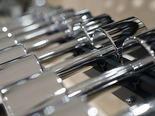 Набор хромированных гантелей Technogym KAK1