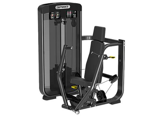 Грузоблочный тренажер Spirit Fitness SP-3504 Жим от груди сидя со стеком 90 кг