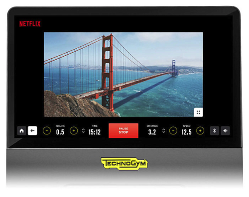 Эллиптический тренажер Technogym SYNCHRO AR LIVE 16 P 7000 METEOR BLACK ADJUSTABLE RAMP