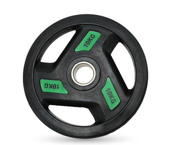 Диск обрезиненный с хватом Unix Fit PRO 10 кг, 51 мм