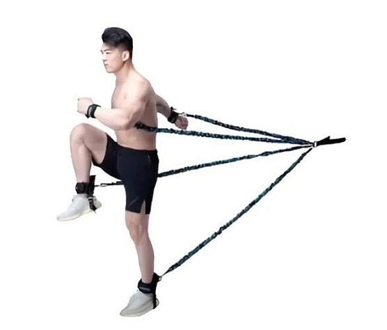 Набор эспандеров Double Combat Trainer Livepro LP8426 фото4