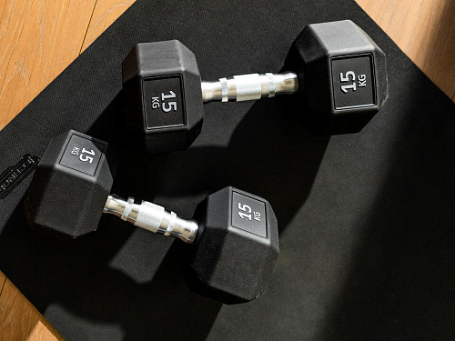 Набор гексагональных гантелей Technogym Kit Hexagon Dumbbell