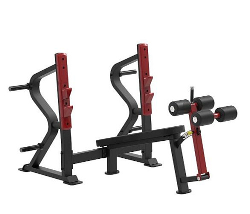 Олимпийская скамья с отрицательным наклоном для жима Aerofit Impulse SL7030