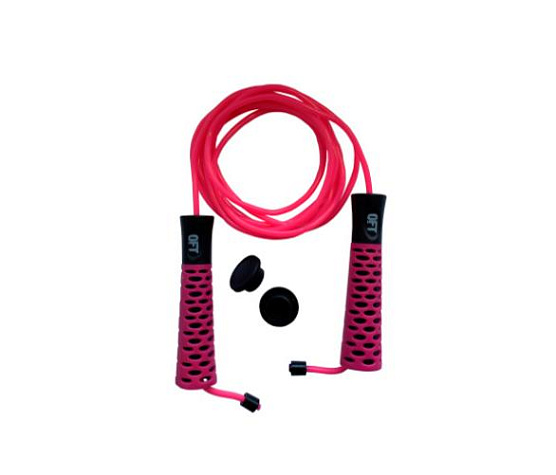Скакалка с регулируемыми ручками Original FitTools PVC фото1