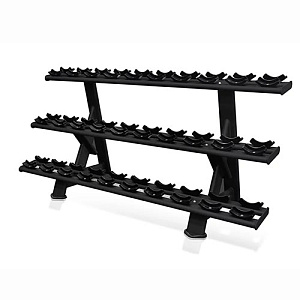 Силовой тренажер Ultra Gym Стойка для гантелей трехрядная UG-CL205