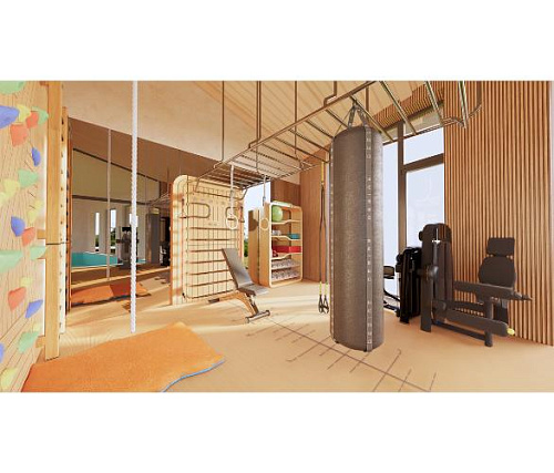 Шведская стенка Desire Regatta Sky Многофункциональный комплекс с элементами отделки частных яхт и рукоходом