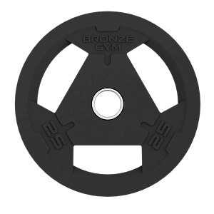 Bronze Gym Диск олимпийский обрезиненный BRONZE GYM 25 кг