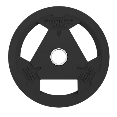 Диск олимпийский обрезиненный BRONZE GYM 25 кг