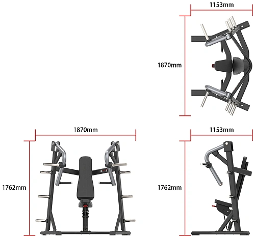 Жим от груди Smith Fitness Excellence SH001
