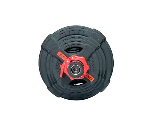 Штанга Original FitTools 83 кг (диски 50 мм с двумя хватами, гриф 180 см)