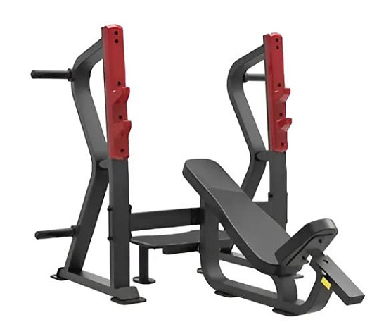 Олимпийская скамья с положительным наклоном для жима Aerofit Impulse SL7029 фото2