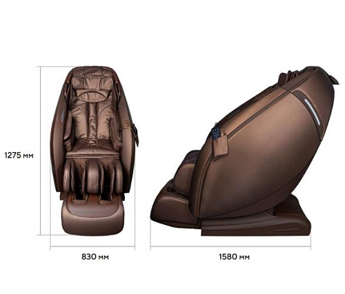 Массажное кресло Ergonova Organic 5 Espresso Brown