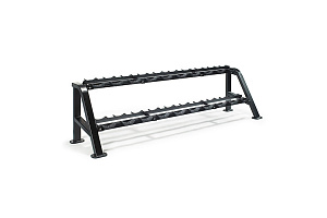 Bronze Gym Стойка для гантелей двухрядная Lexco LF-225