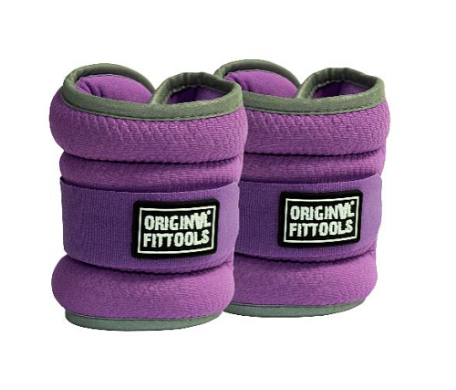 Купить Утяжелители Original FitTools 2 кг сиреневые (пара) в Москве