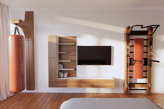 Узкая шведская стенка расширенной комплектации Desire Eco S Plus фото9