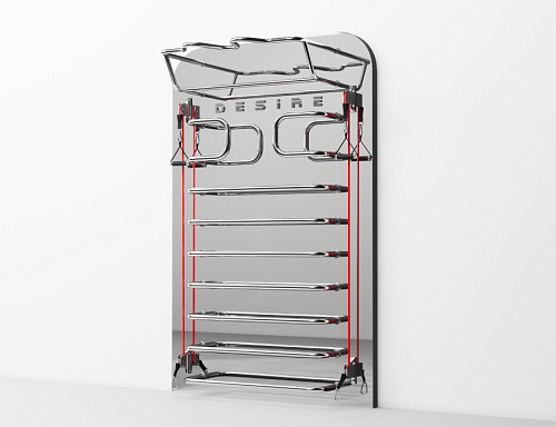 Многофункциональный комплекс с зеркальной стенкой и элементами из нержавеющей стали Desire Prime Vision Купить Многофункциональный комплекс с зеркальной стенкой и элементами из нержавеющей стали Desire Prime Vision в Москве