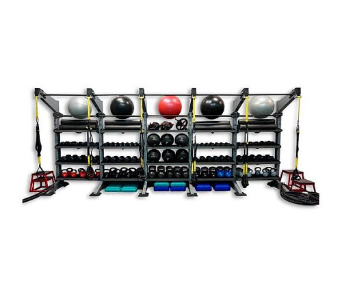 Купить Стойка для аксессуаров Torque X-Create XCSW-5M-07, 5-модульная (чёрный) в Москве