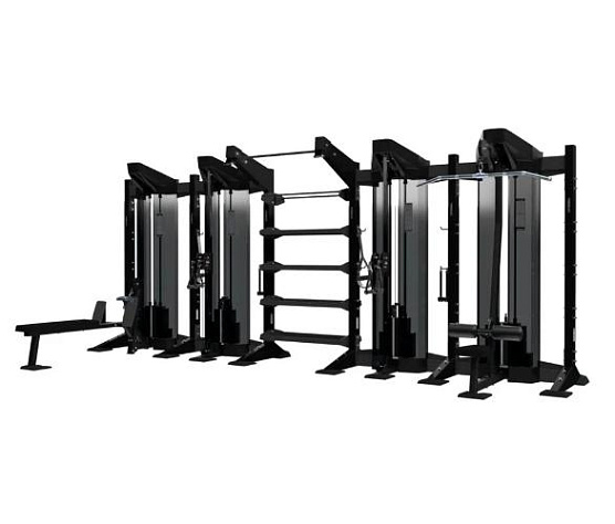 Стойка 5-модульная Torque X-Create XCXSW-5M-X1-07, односторонняя X-Select комплект X1 (черный)