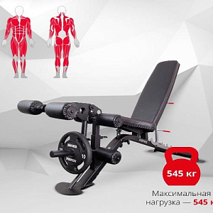 Купить Inspire SCS-WB2B Скамья многофункциональная регулируемая в Москве