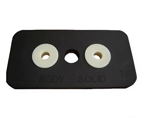 Купить Заменяющий весовой стек к силовым тренажёрам PRO Body Solid WSP15 (5 шт. × 15 фунт / 6.8 кг) в Москве
