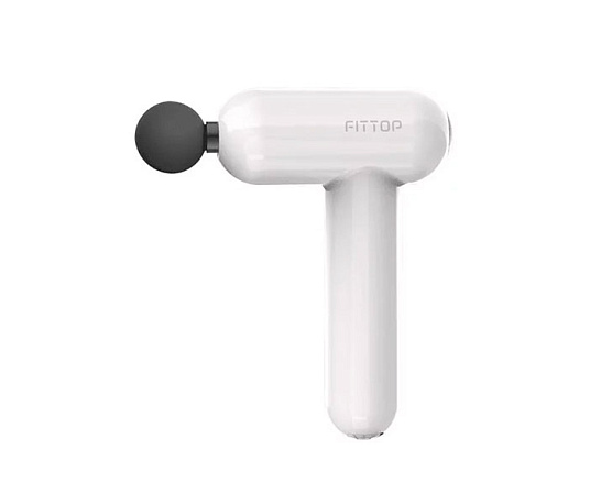Перкуссионный массажер Fittop SuperHit Mini белый