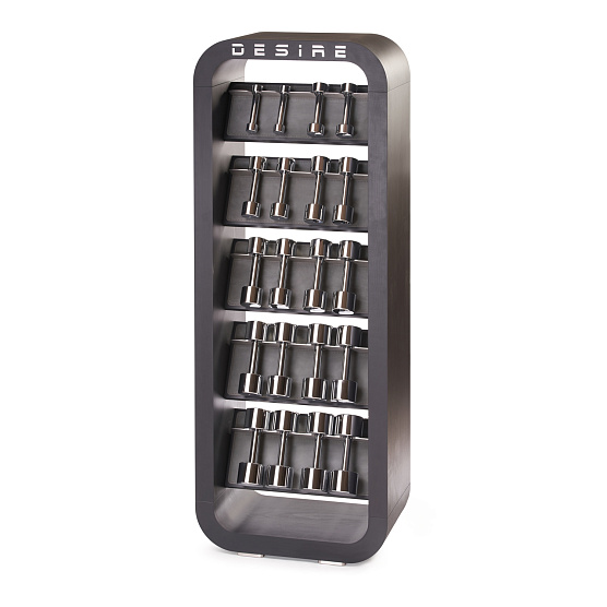 Стеллаж с комплектом гантелей Desire Dumbbell Rack 10