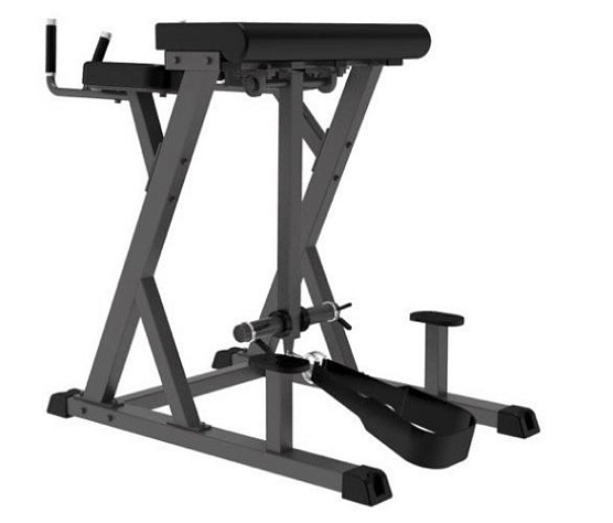 Нагружаемый дисками тренажер Aerofit Impulse IFP1619 Обратная гиперэкстензия