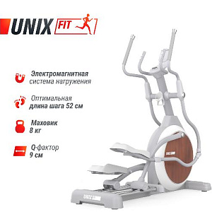 Купить Эллиптический тренажер Unix Fit MV-850 (Manual Incline) Wood в Москве