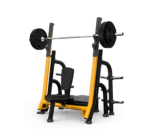 Купить Скамья для армейского жима с доводчиком Matrix Fitness MAGNUM A645 в Москве