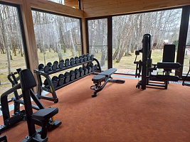 Зал на Technogym в загородной резиденции