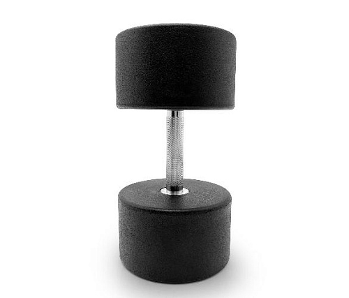 Гантель круглая обрезиненная Unix Fit PRO 42,5 кг / шт.